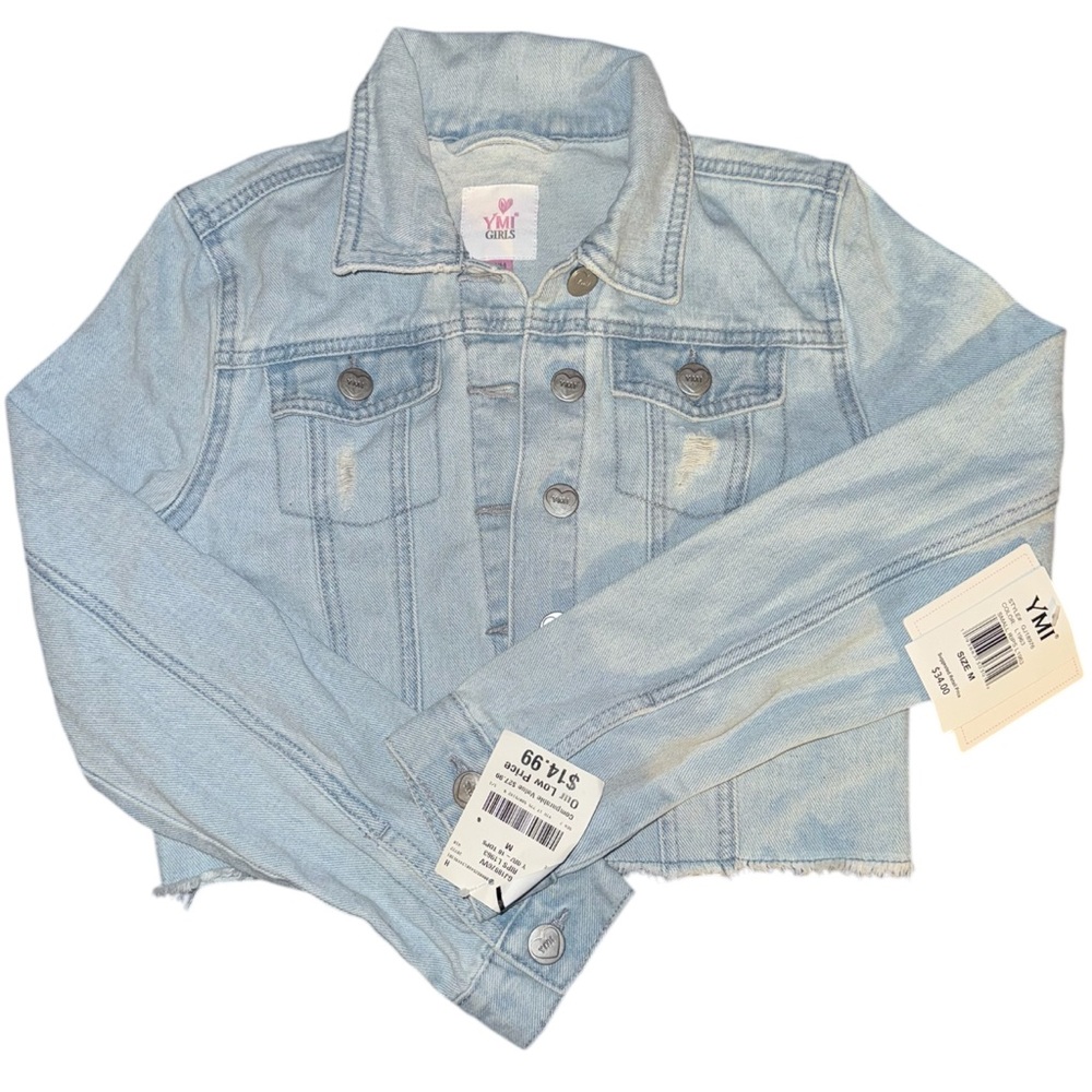 YMI Girls Light Blue Denim Jacket